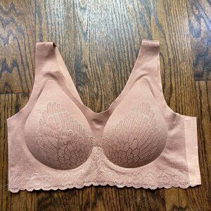DAISY FUENTES PADDED COMFORT BRA SIZE XL